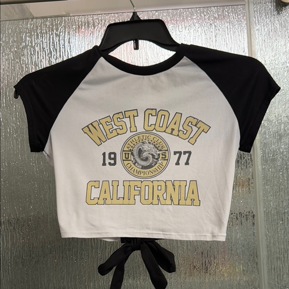 West Coast California Crop Top - Picture 1 of 6